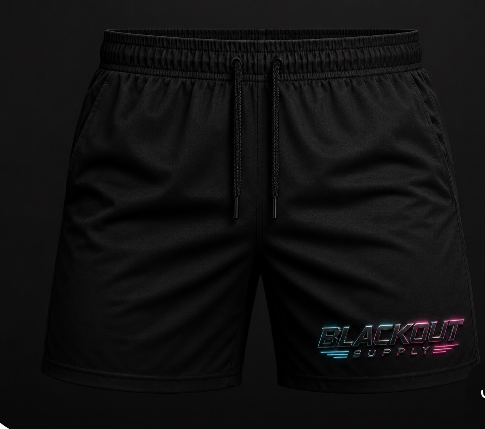 Blackout Chrome Shorts