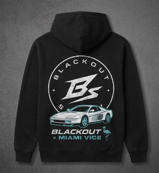 Blackout × Miami Vice Hoodie
