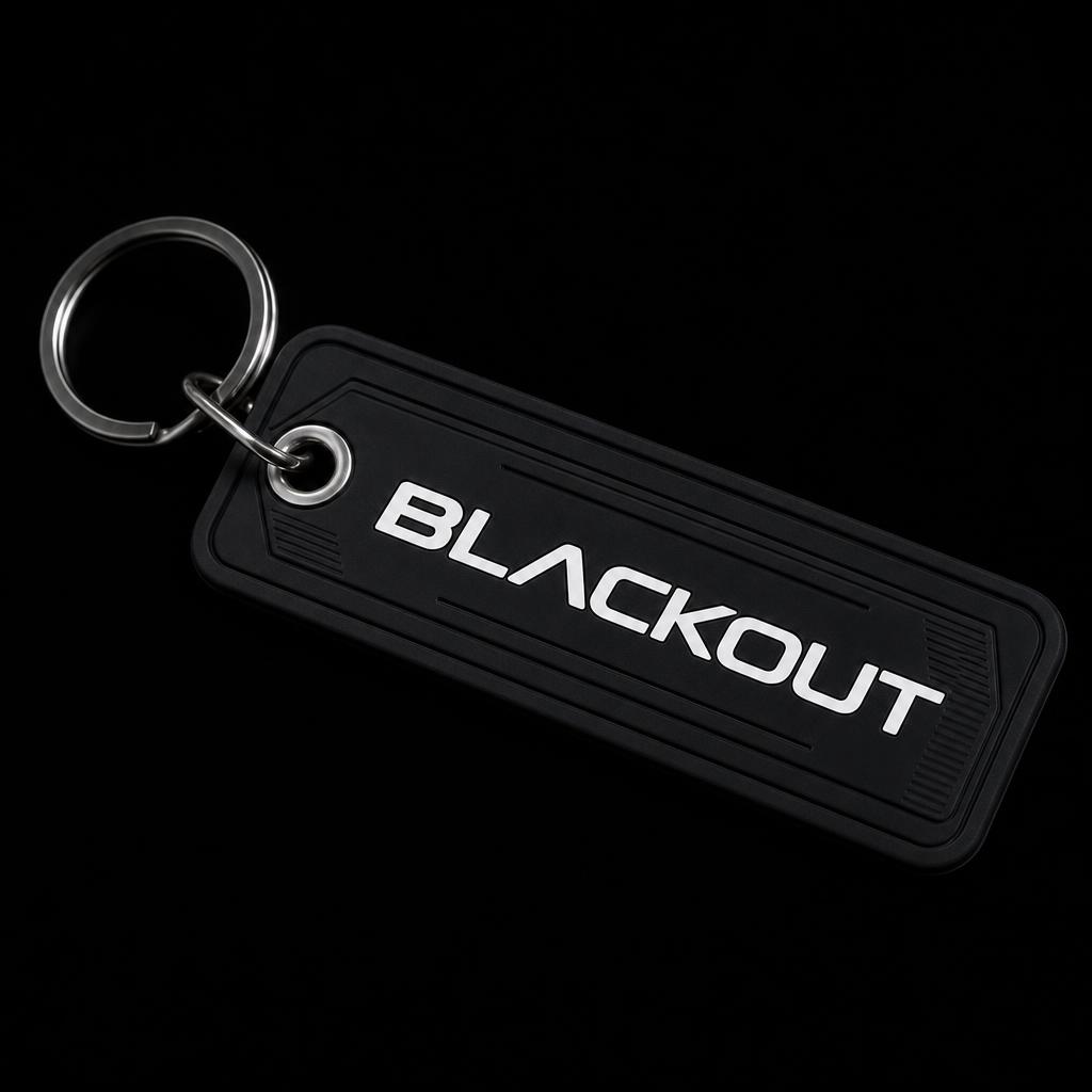 Blackout Flight Keychain